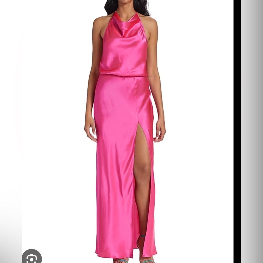 NWT Amanda Uprichard Aurela Dress 100% Silk
